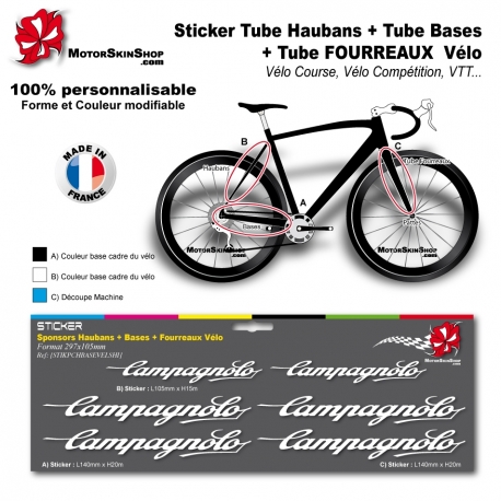 Planche Sticker Campagnolo Hauban Base Fourreau 