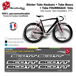 Planche Sticker Scott Hauban Base Fourreau 