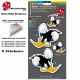 Planche Sticker Casque Woody Woodpecker