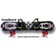 Sticker SnowBoard Skull personnalisable