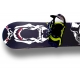 Sticker SnowBoard Skull personnalisable