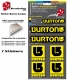 Planche Sticker Burton casque