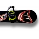 Sticker SnowBoard Sourire Monstre perso