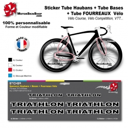 Planche Sticker Triathlon Hauban Base Fourreau 