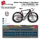 Planche Sticker Triathlon Hauban Base Fourreau 