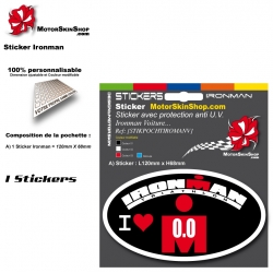 Planche Sticker Iroman Voiture