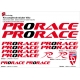 Sticker cadre Prorace Vélo