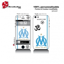 Sticker iPhone 5 OM Olympique Marseille