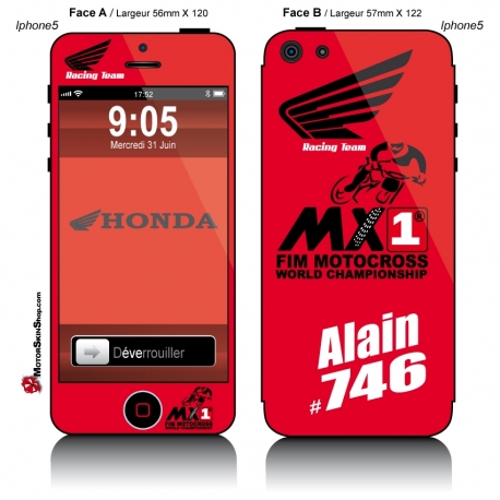 Sticker iPhone 5 Honda Racing Team