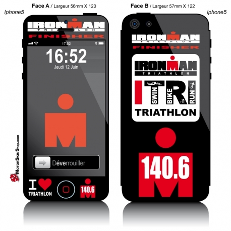 Sticker iPhone 5 Lapierre Ironman finisher