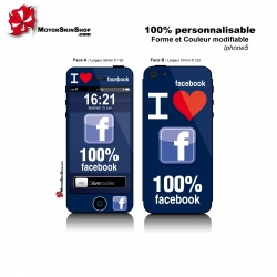 Sticker iPhone 5 Facebook