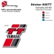 Sticker 600 TT Moto Yamaha 83-85