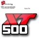 Sticker 500 XT Moto Yamaha restauration