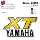 Sticker 250 XT Moto Yamaha Americaine