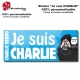 Je suis Charlie sticker Attentat du 07-01-2015