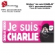 Je suis Charlie sticker Attentat du 07-01-2015