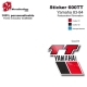Sticker 600 TT Moto Yamaha 83-84