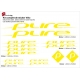 Sticker cadre PURE BMX
