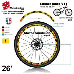 Sticker jante Deemax Ultimate Mavic 2015