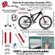Film de Protection Fourche VTT vélo épais