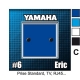 Sticker Prise et Interrupteur électrique Yamaha