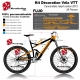 Sticker cadre VTT Cannondale Jekyll carbon 2015