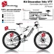 Sticker cadre VTT Cannondale Jekyll carbon 2015