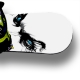 Sticker SnowBoard Jocker Personnalisable