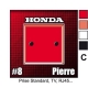 Sticker Prise et Interrupteur électrique Honda