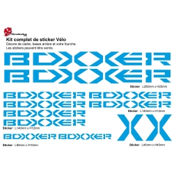 Sticker Boxxer cadre Vélo