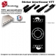 Sticker Amortisseur FOX VTT Bonbonne