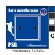 sticker prise PSG paris saint germain interrupteur universel