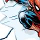 Décoration Géante Spiderman mur complet 3D Vecteur, trompe l'œil.