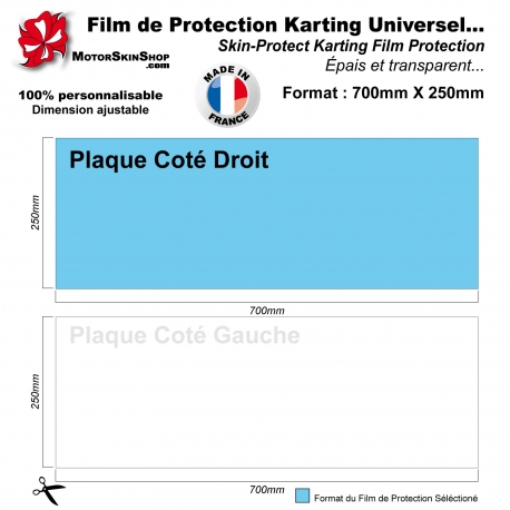 Film de Protection Karting Universel