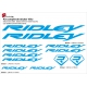 Sticker cadre Ridley Vélo