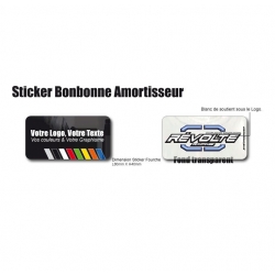 Sticker Bonbonne Amortisseur Moto